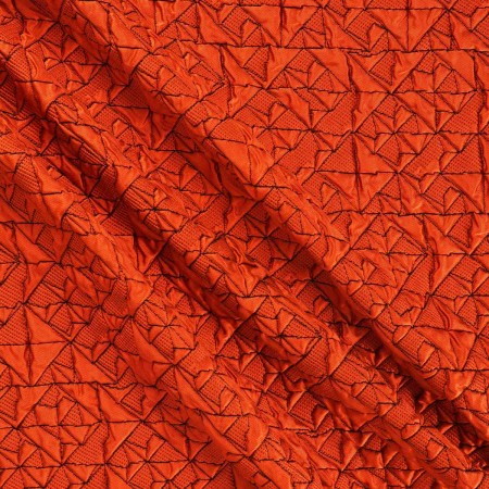 Copper padded jacquard